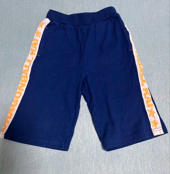 ドラゴンボール改 ハーフパンツ 110cm ネイビー 半ズボン 子供服 ショートパンツ