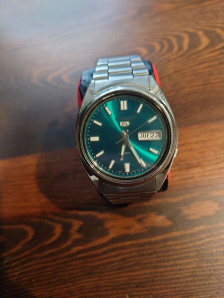 SEIKO/裏透けー SEIKO5 7S26-0480 デイデイト 動作品