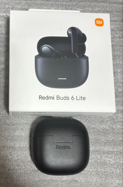 ノイキャンワイヤレスイヤホン Redmi Buds 6 Lite ブラック