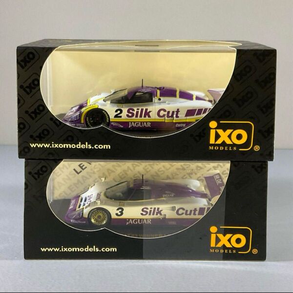 ixo (イクソ)1/43スケール ジャガーXJR-9とXJR12の2台セット