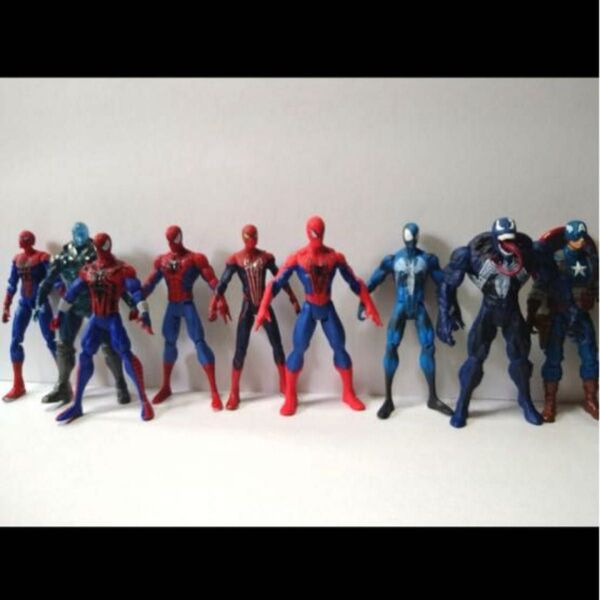 ハズブロ マーベルユニバース 3.75インチ スパイダーマン他 9種セット