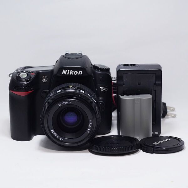 動作確認済 美品 Nikon D80 35-70mm レンズセット ニコン デジタル一眼レフカメラ CCD