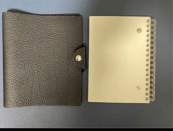 エルメス HERMES ユリスPM ノートカバー レザー 手帳カバー スケジュール帳