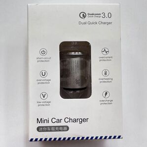 USB 急速充電器 MiniCarCharger シガーソケット 38W