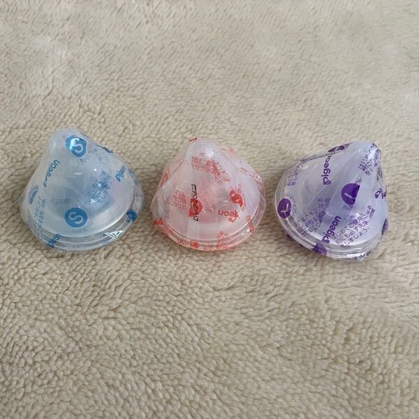 母乳実感 乳首 S M L 3点セット