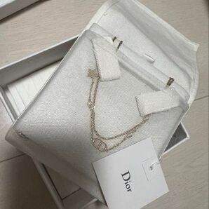 DIOR二重ネックレス 新品未使用