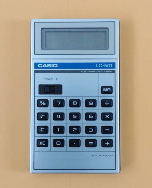 CASIO 電卓 LC-501 +α特典あり!