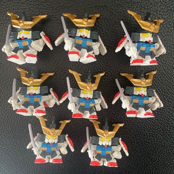 SDガンダム ガン消し フルカラー 英雄伝 第01章 英雄機 武者ガンダム 8体セット