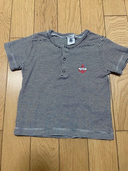 petit bateau プチバトー ボーダー柄Tシャツ