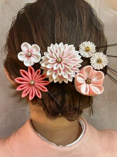 髪飾り 成人式 和装 卒業式 つまみ細工 ヘアアクセサリー 結婚式 着物 かんざし 振袖
