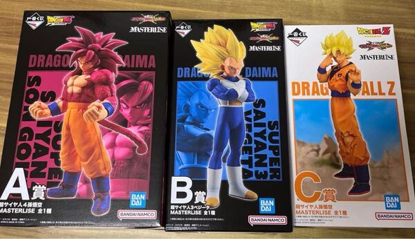 ドラゴンボール 一番くじ VSオムニバスCROSS A賞 B賞 C賞 セット