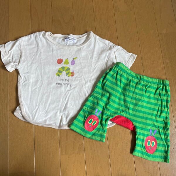 はらぺこあおむし 90 Tシャツ パンツ セット