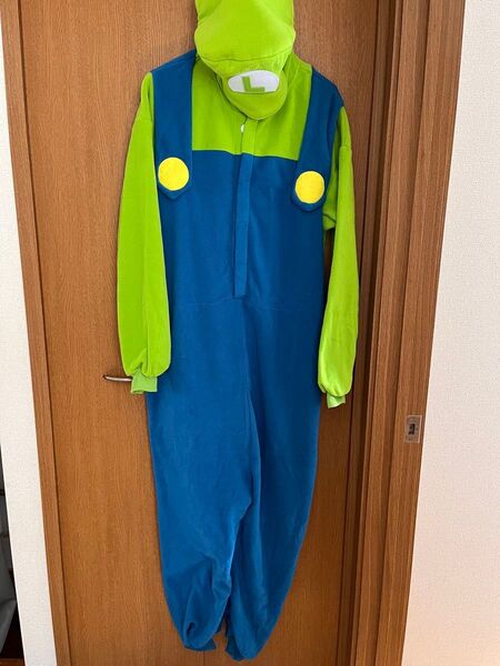 スーパーマリオ ルイージコスプレ 衣装大人用
