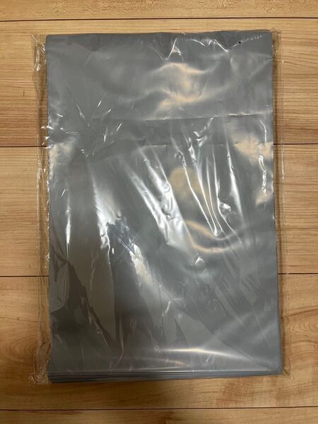 新品【100枚】宅配ビニール袋 a4 テープ付き グレー 選択 厚み 透けない 宅配袋 A4 ネコポス 梱包材 ポリ袋 メール便