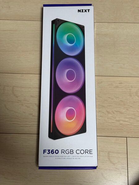 NZXT F360 RGB Core Black ケースファン 360mm RF-U36HF-B1 FN2266 開封済み未使用品