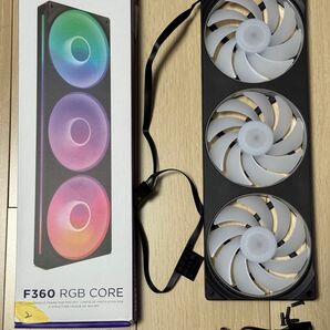 NZXT F360 RGB Core Black ケースファン 360mm RF-U36HF-B1 FN2266 中古2