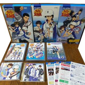 テニスの王子様 ミュージカルDVD等8点/青学初代,不動峰,聖ルドルフ,ドリライ1st,Supporter's5/テニミュ初回特典