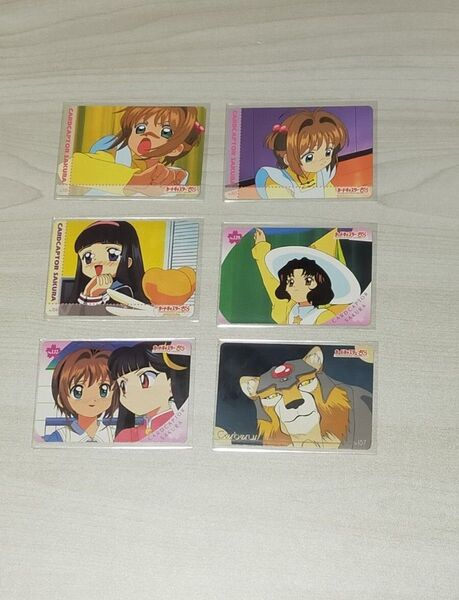 カードキャプターさくら トレカ 6枚 / 2000年 アマダ AMADA PPカード トレーディングカード CCさくら CLAMP