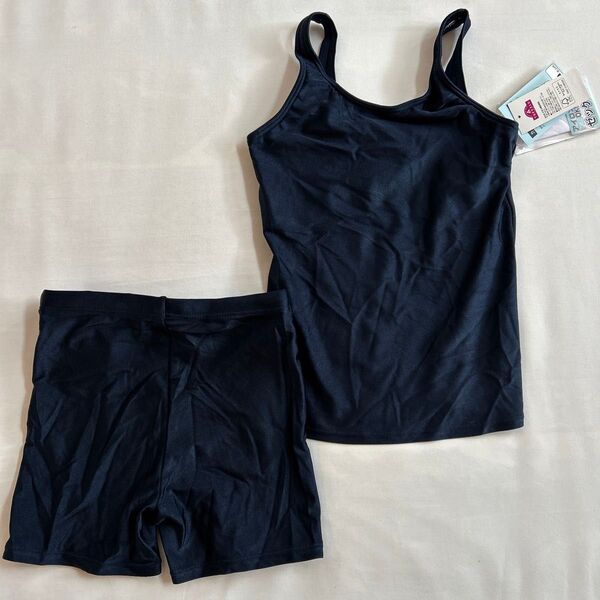 新品タグ付き イオン スクール水着 セパレート150 女の子 ガールズ