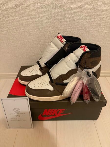 travis Scott NIKE Air Jordan 1 ダークモカハイ