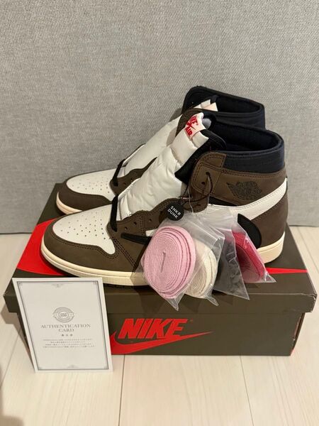 travis Scott NIKE Air Jordan 1 茶トラハイ