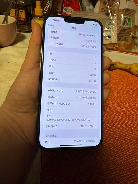 Apple iPhone 13 Pro Max 1TB, 美品,sim フリー