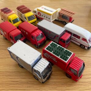 トミカ まとめ売り 10台セット Coca-Cola 山崎パン 郵便車など
