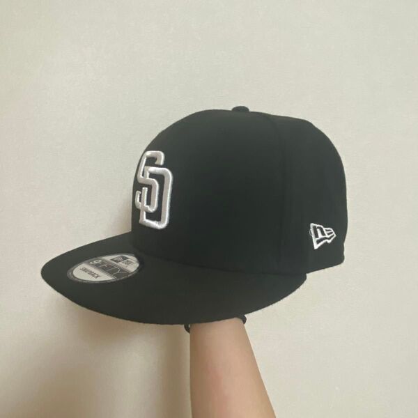 New Era 9FIFTY サンディエゴ・パドレス キャップ ブラック