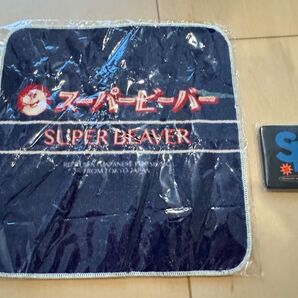 新品 非売品 スーパービーバー SUPER BEAVER ガチャガチャ ミニタオル 缶バッジ グッズ