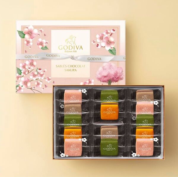 【ゴディバ】サブレショコラ桜 14個入り