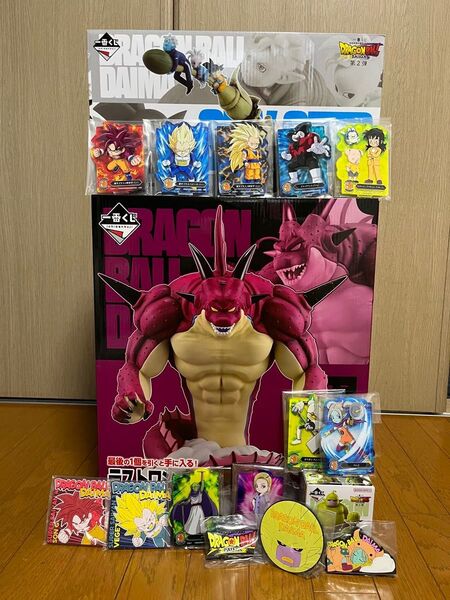 一番くじ ドラゴンボール DAIMA 第2弾 ラストワン賞 ポルンガ E賞スカイシードフィギュア F賞フィギュアマグネット