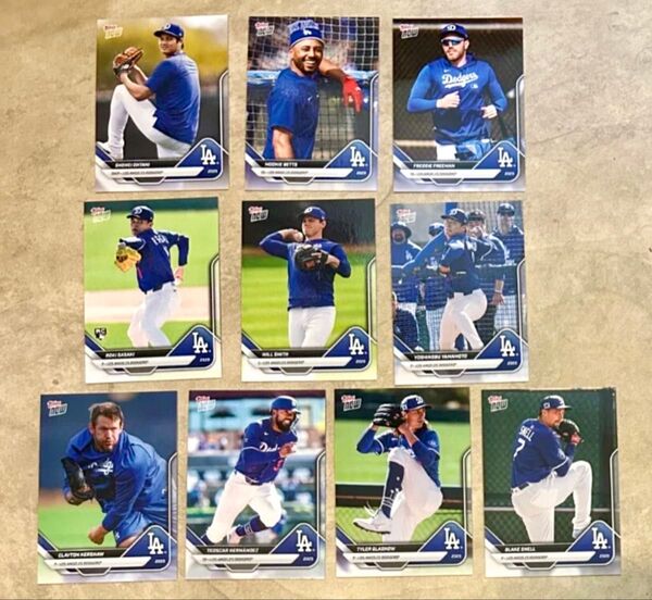 Topps now ドジャース Road To Opening Day 大谷翔平