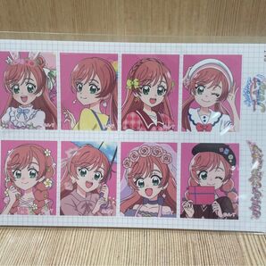 ひろがるスカイプリキュア 虹ヶ丘ましろ 証明写真風デコレーションラベル