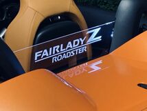 ValkyRie Style フェアレディＺ Ｚ33　ロードスター　HZ33 専用　ウィンドディフレクター FAIRLADY Z ROADSTER文字　:リモコン付きLED白_画像10