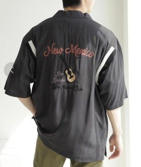 ニコアンド ボーリングシャツ