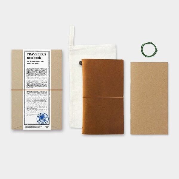 トラベラーズノート キャメル レギュラーサイズ 新品