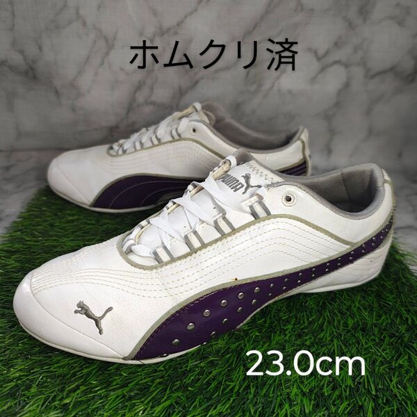 【PUMA】プーマ ファッションスニーカー 23.0cm 白