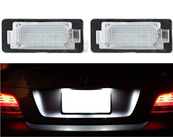 BMW用 LED ナンバー灯 3シリーズ E46 M3 CSL E90 E91 E92 E93 F30 F31 F34 F80