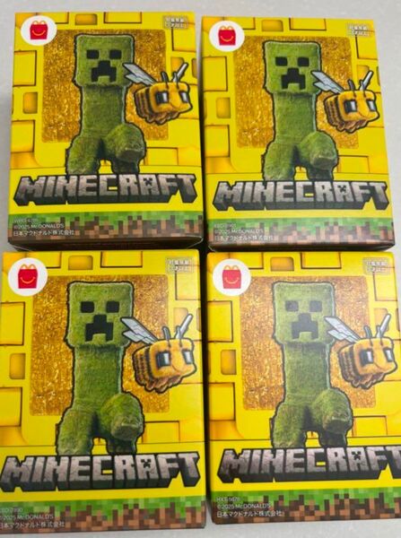 新品 マクドナルド ハッピーセット マインクラフト 第二弾 全4種 マイクラ