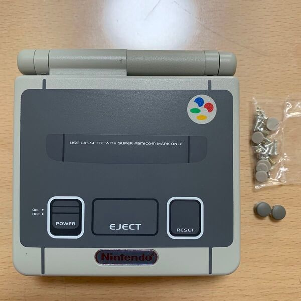 ゲームボーイアドバンスSP 外装 未使用(キズあり)