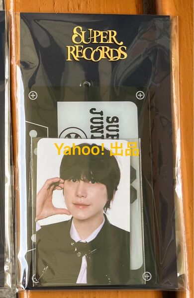SUPERJUNIOR 20th ANNIVERSARY SUPER RECORDS アクリル フォトカードホルダー キュヒョン