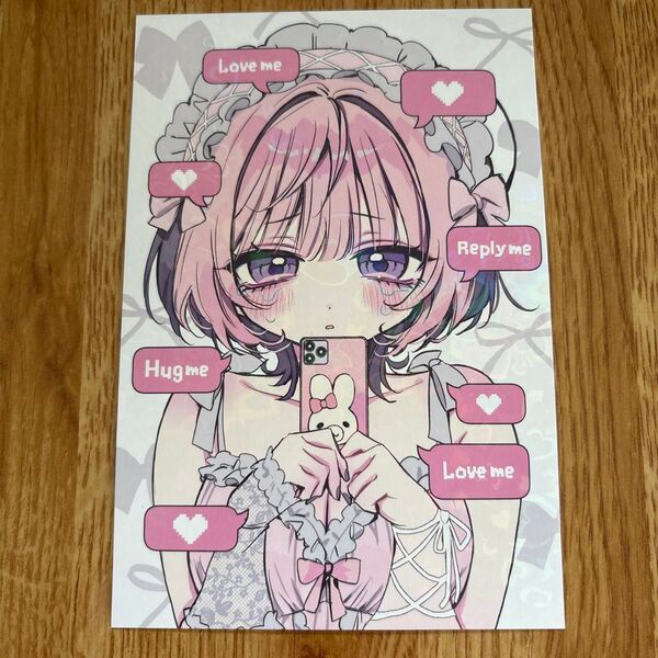 のあ先輩はともだち。 特典 ポストカード イラストカード