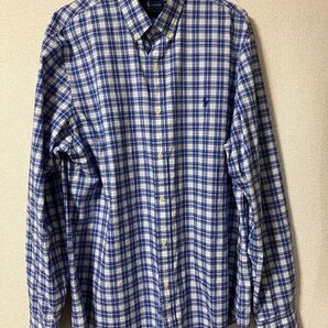 Ralph Lauren チェック柄長袖シャツ XL
