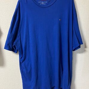 TOMMY HILFIGER クルーネックTシャツ XXXL青