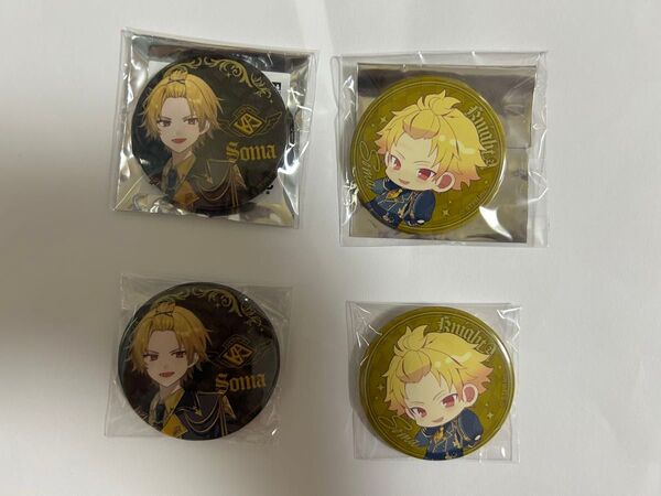 KnightA 騎士a そうま 軍服 缶バッジ セット