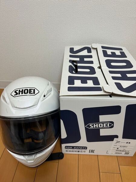 SHOEI Z-8 ルミナスホワイト M 57cm 調整あり