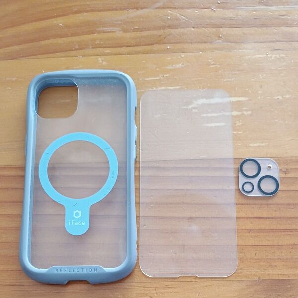 iFace Reflection Magnetic iPhone 13 専用 MagSafe 対応 ケース クリア (グレー)