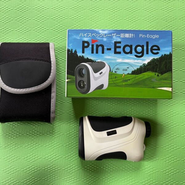Pin-Eagle ゴルフ用レーザー距離計 ケース付き