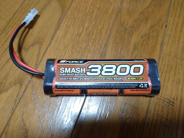 GForce SMASH NiMH 7.2V 3800mAh バッテリー ジーフォース タミヤ ラジコン