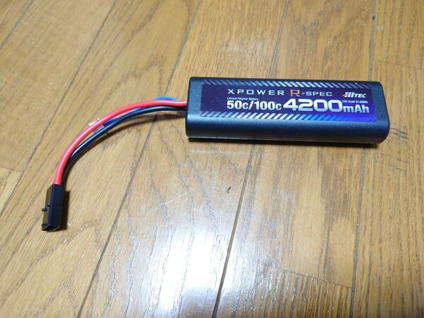 ハイテック xPower rspec リポバッテリー 7.2v 2cell 50c/100c 4200mA